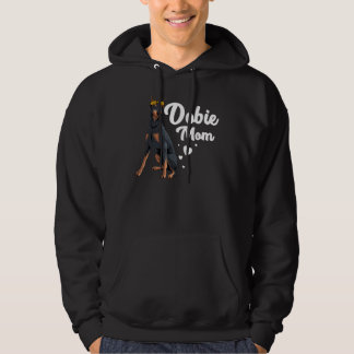 Coole Doberman Mama für Frauen Mädchen Mutter Dobe Hoodie