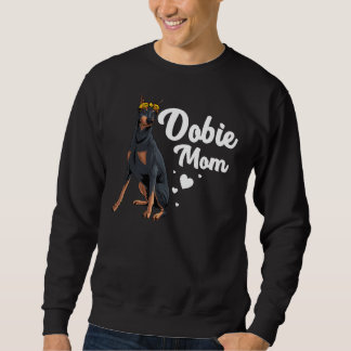 Coole Doberman Mama für Frauen Mädchen Mutter Dobe Sweatshirt