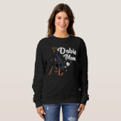 Coole Doberman Mama für Frauen Mädchen Mutter Dobe Sweatshirt (Vorne ganz)