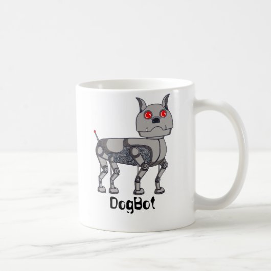 Coole DogBot Tasse (Rechts)