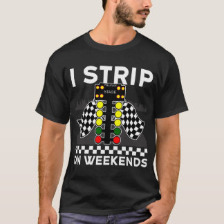 Coole Drag Racing Art Men Women Street Racer Strip T-Shirt