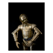 Coole Droid Toy Fotografie Poster (Vorderseite)