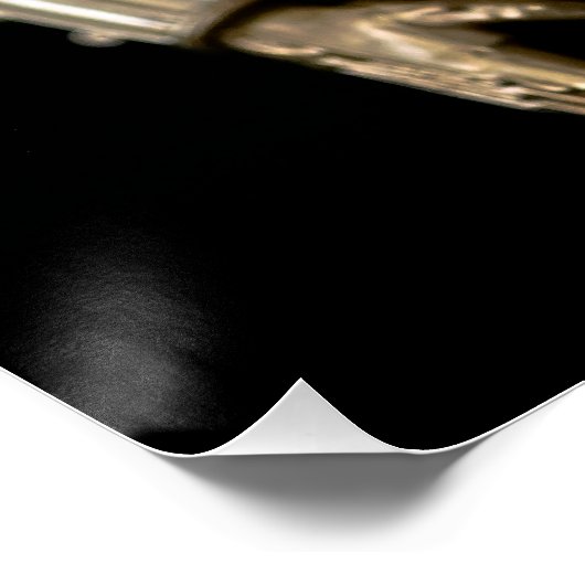 Coole Droid Toy Fotografie Poster (Ecke)