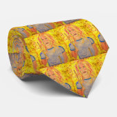 coole Drummerin Krawatte (Gerollt)