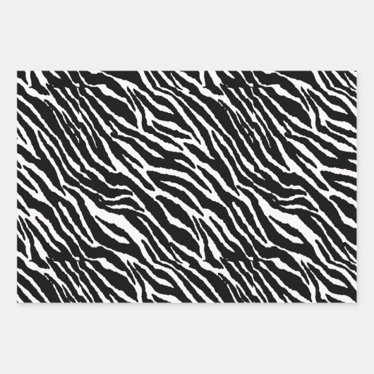 coole Dschungeldrucke aus gefliestem Party Geschenkpapier Set (Vorderseite 2)