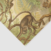 coole Dschungeltierliebhaber Seidenpapier (Ausschnitt)