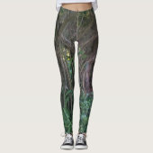 Coole dunkle Waldhose Leggings (Vorderseite)
