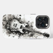 🎸 📱 Coole E-Gitarre iPhone Case 📱 🎸 Hülle (Rückseite (Horizontal))