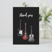 Coole E-Gitarren für Musik Danke (Stehend Vorderseite)