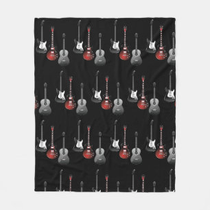 Coole E-Gitarren-Geschenke für Musikliebhaber Fleecedecke