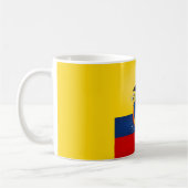 Coole Ecuador-Flagge Kaffeetasse (Links)