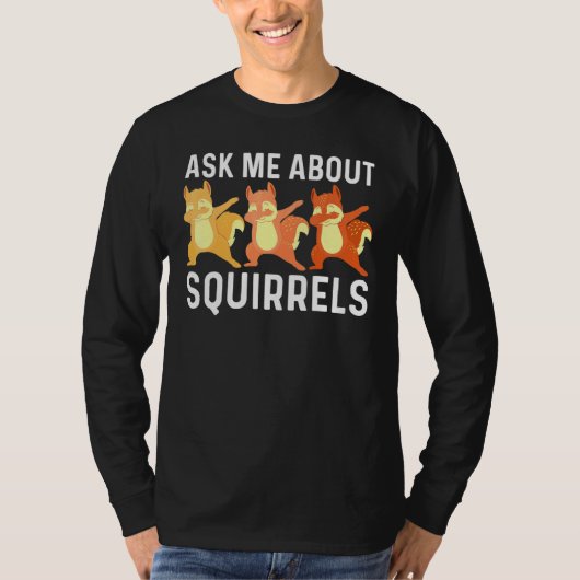 Coole Eichhörnchenkunst Männer Chipmunk Prärie F T-Shirt (Vorderseite)
