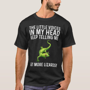 Coole Eidechse Für Männer Frauen Gecko Grüne Repti T-Shirt