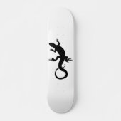 Coole Eidechsen-Kunstskateboard-Geschenke u. Skateboard (Vorne)
