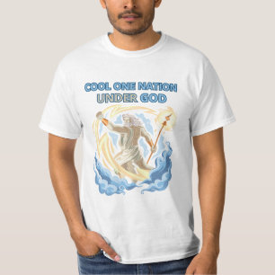 Coole eine Nation unter Gott T-Shirt