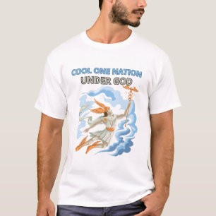 Coole eine Nation unter Gott T-Shirt