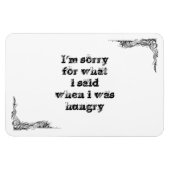 Coole, einfache Weisheitsphilosophie tao Satz Magnet (Horizontal)