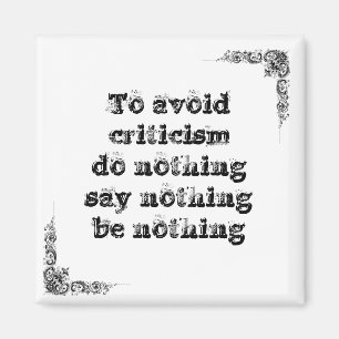 Coole, einfache Weisheitsphilosophie tao Satz Magnet