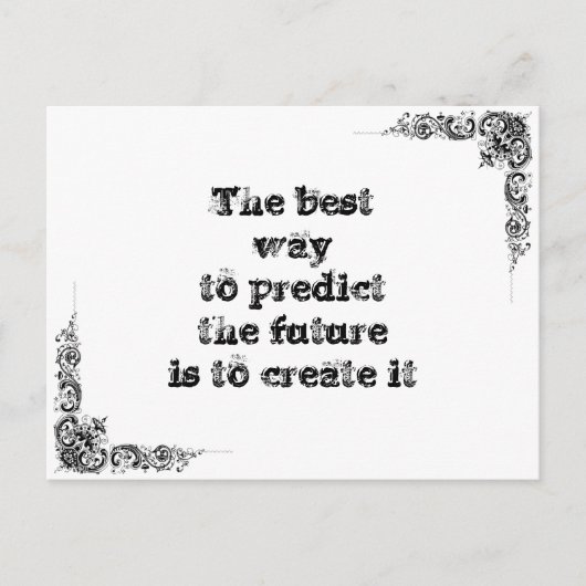 Coole, einfache Weisheitsphilosophie tao Satz Postkarte (Vorderseite)