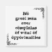 Coole, einfache Weisheitsphilosophie tao Satz t Magnet (Vorne)