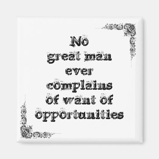 Coole, einfache Weisheitsphilosophie tao Satz t Magnet (Vorne)