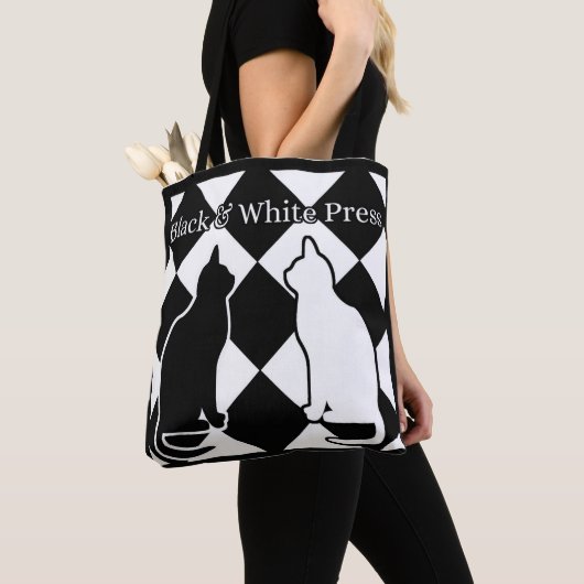 Coole Einkaufstasche für einen Katzenliebhaber Tasche (Von Nahem)