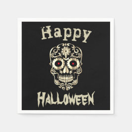 Coole einmalige Halloween-Servietten Serviette