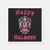 Coole einmalige Halloween-Servietten Serviette (Vorderseite)