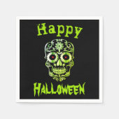 Coole einmalige Halloween-Servietten Serviette (Vorderseite)