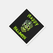 Coole einmalige Halloween-Servietten Serviette (Ecke)