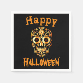 Coole einmalige Halloween-Servietten Serviette