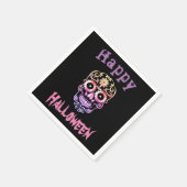 Coole einmalige Halloween-Servietten Serviette (Ecke)