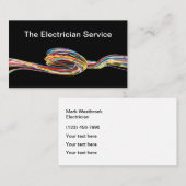 Coole Einmalige Visitenkarten für Elektroinstallat Visitenkarte (Vorne/Hinten)