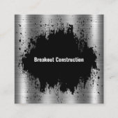 Coole, einzigartige Baukarten Quadratische Visitenkarte (Vorderseite)