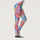 Coole, einzigartige kreative Farbe Regenbogen Wass Leggings (Rechts)