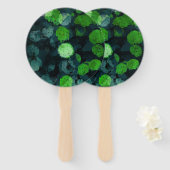 Coole, einzigartige Kunst des Blumenmusters / Blum Fächer (Vorne und Hinten)