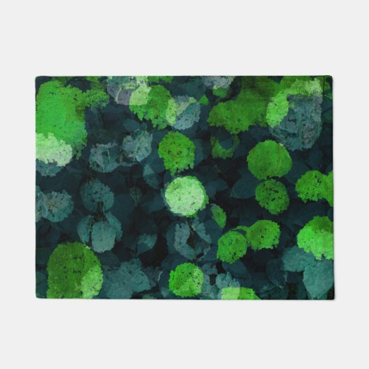 Coole, einzigartige Kunst des Blumenmusters / Blum Fußmatte (Vorderseite)