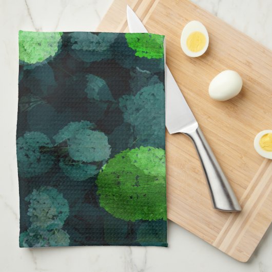 Coole, einzigartige Kunst des Blumenmusters / Blum Geschirrtuch (Viertel Falte)