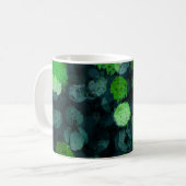 Coole, einzigartige Kunst des Blumenmusters / Blum Kaffeetasse (Vorderseite Links)