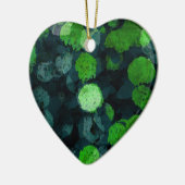 Coole, einzigartige Kunst des Blumenmusters / Blum Keramik Ornament (Links)