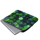 Coole, einzigartige Kunst des Blumenmusters / Blum Laptopschutzhülle (Vorne Knopf)