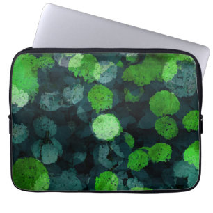 Coole, einzigartige Kunst des Blumenmusters / Blum Laptopschutzhülle
