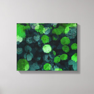 Coole, einzigartige Kunst des Blumenmusters / Blum Leinwanddruck