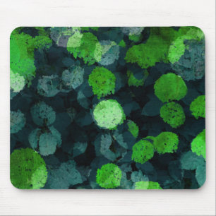Coole, einzigartige Kunst des Blumenmusters / Blum Mousepad