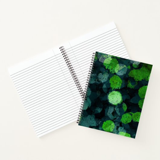 Coole, einzigartige Kunst des Blumenmusters / Blum Notizblock (Innenseite)