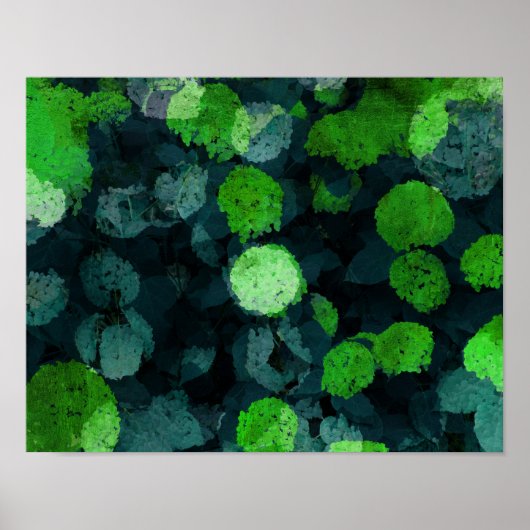 Coole, einzigartige Kunst des Blumenmusters / Blum Poster (Vorne)