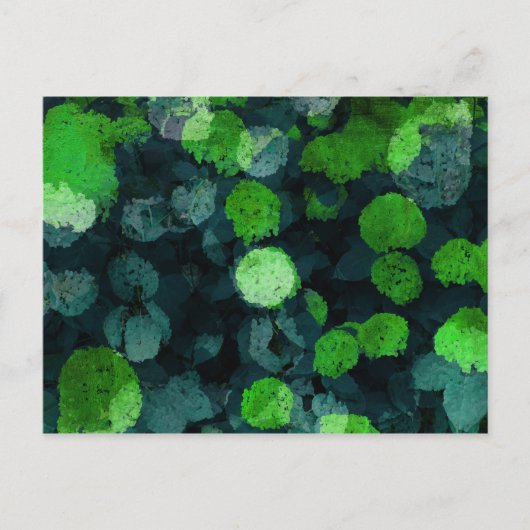 Coole, einzigartige Kunst des Blumenmusters / Blum Postkarte (Vorderseite)