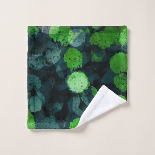 Coole, einzigartige Kunst des Blumenmusters / Blum Waschlappen (Waschlappen)