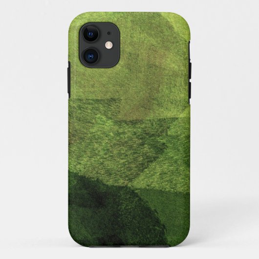 coole, einzigartige, moderne grüne Malkunst Case-Mate iPhone Hülle (Rückseite)