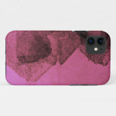 Coole, einzigartige moderne rosa Malerei Case-Mate iPhone Hülle (Rückseite (Horizontal))